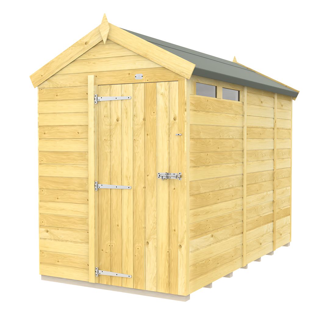 5ft x 9ft Apex Security Shed