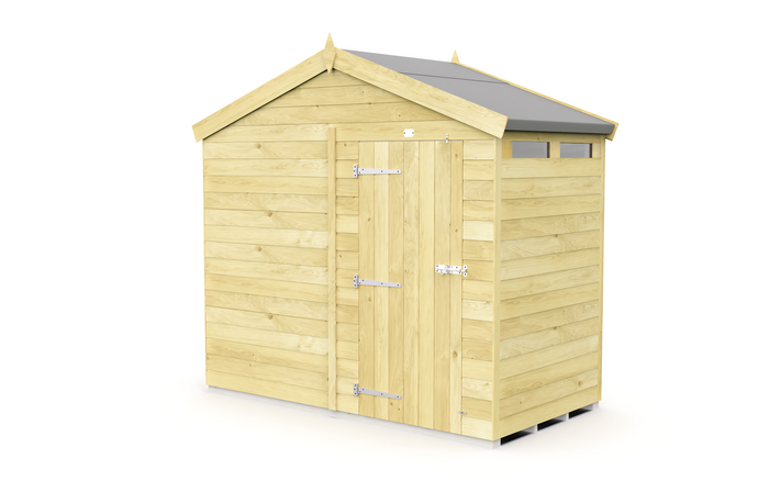 8ft Apex Security Shed