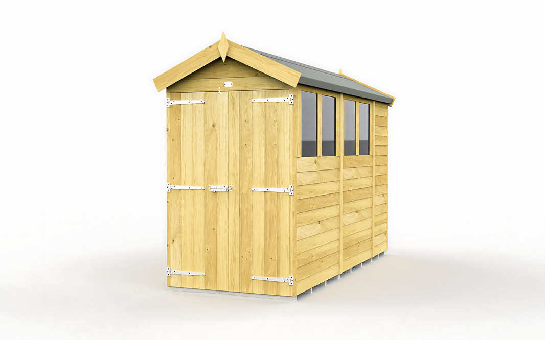 5ft x 10ft Apex Shed