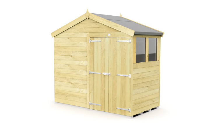 8ft x 4ft Apex Shed