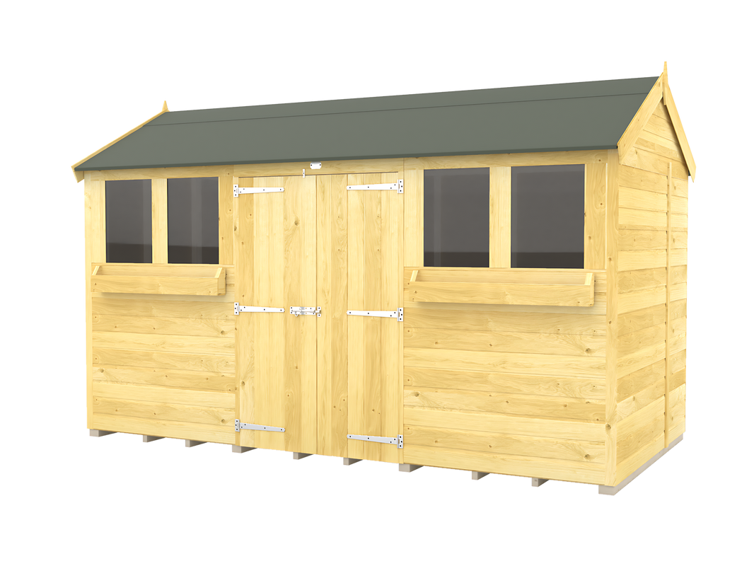 5ft x 12ft Apex Summer Shed