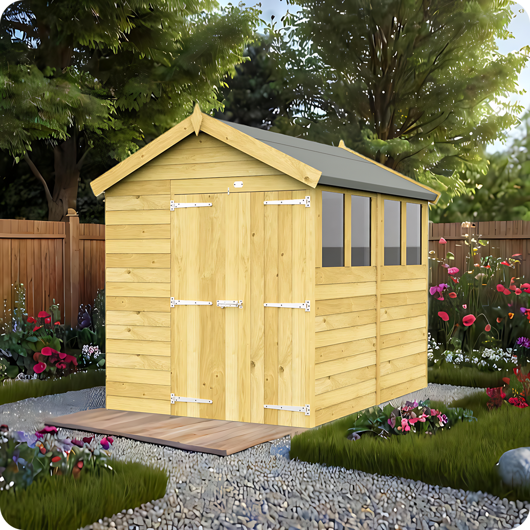 7ft Apex Shed