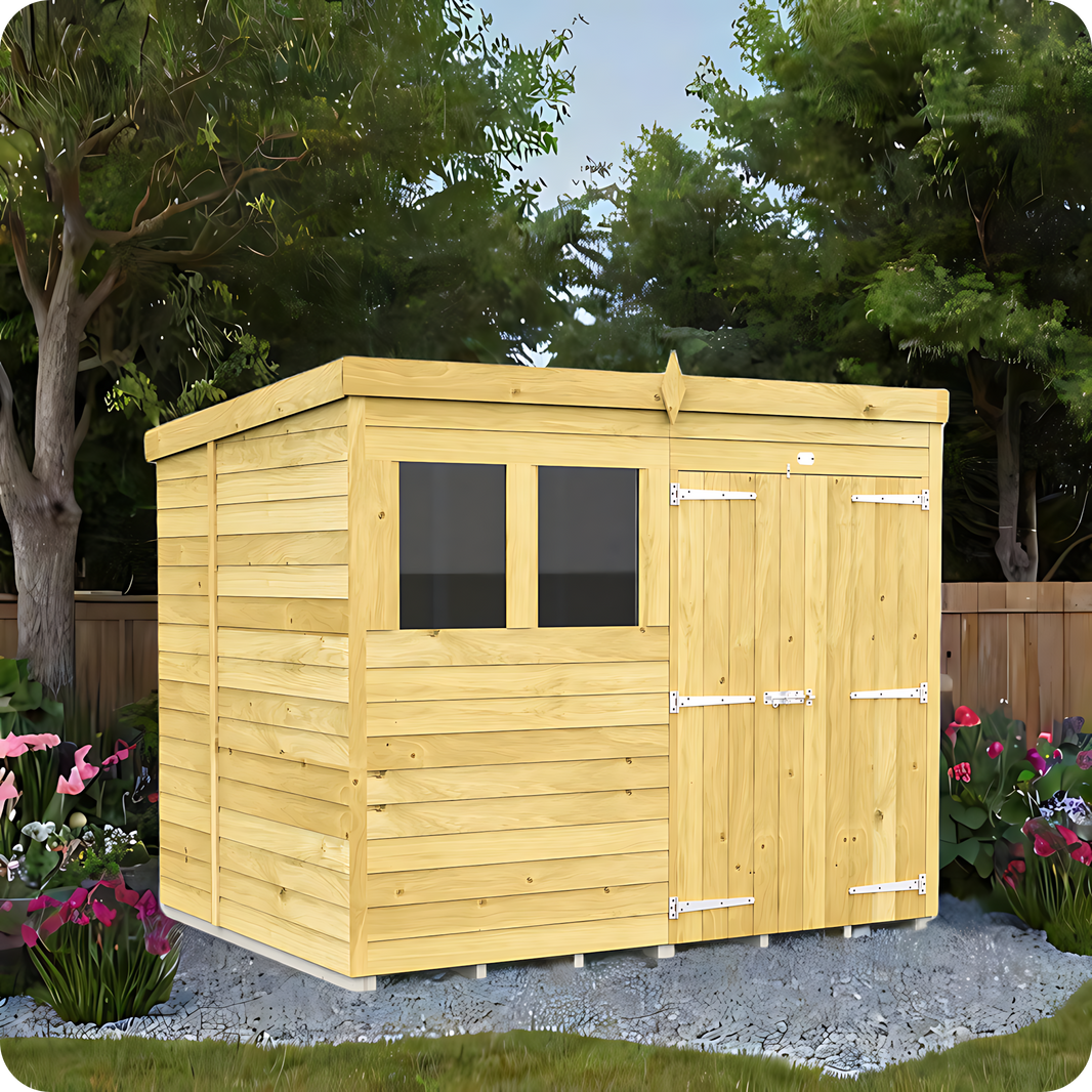 5ft Pent Shed