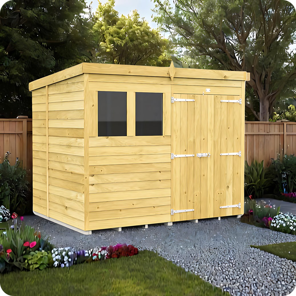 6ft Pent Shed