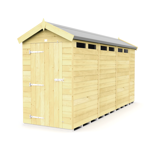 4ft Apex Security Shed