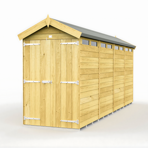 4ft Apex Security Shed