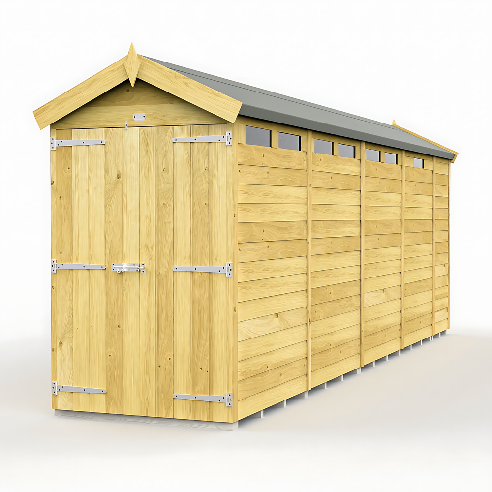 4ft Apex Security Shed