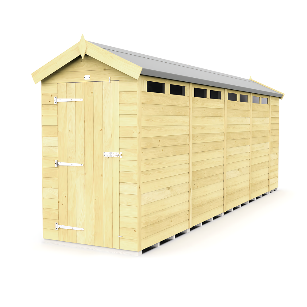 4ft Apex Security Shed