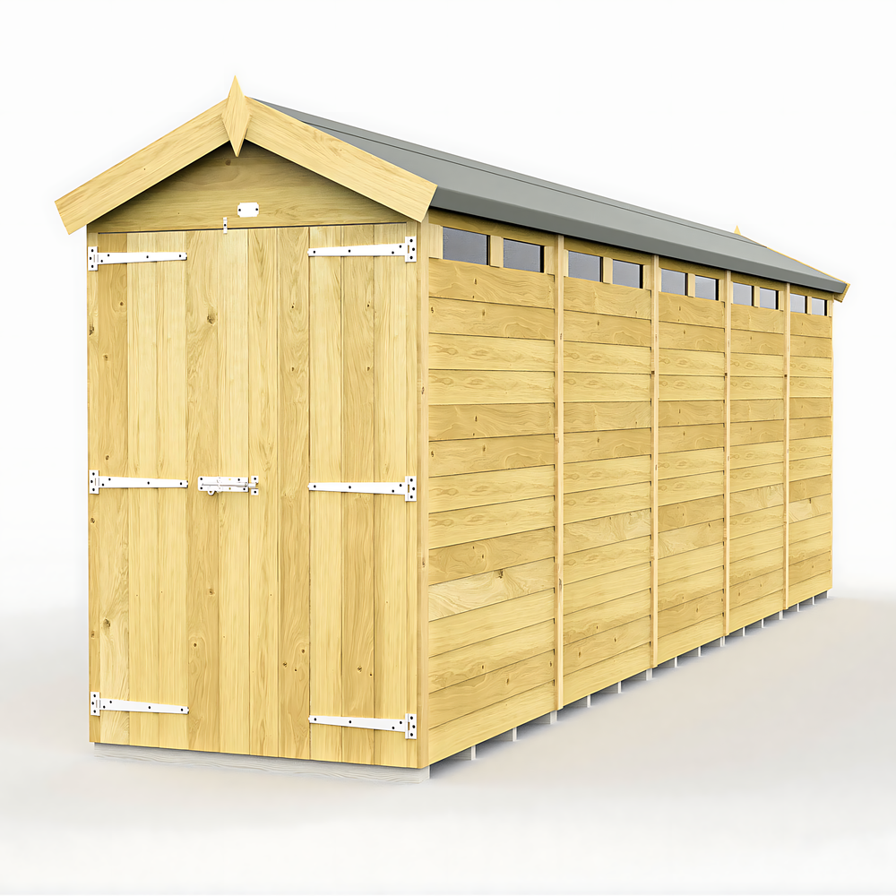 4ft Apex Security Shed