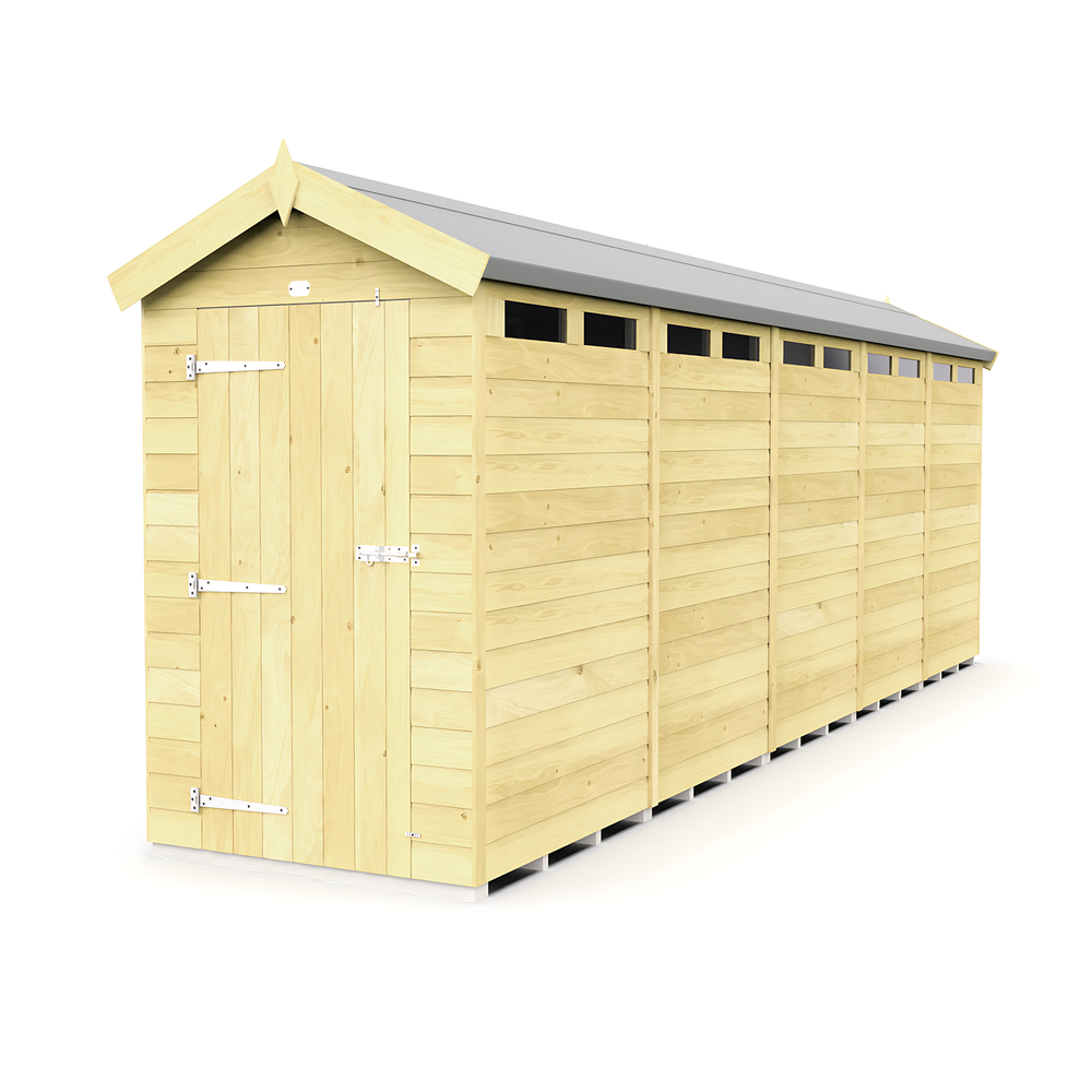 4ft Apex Security Shed