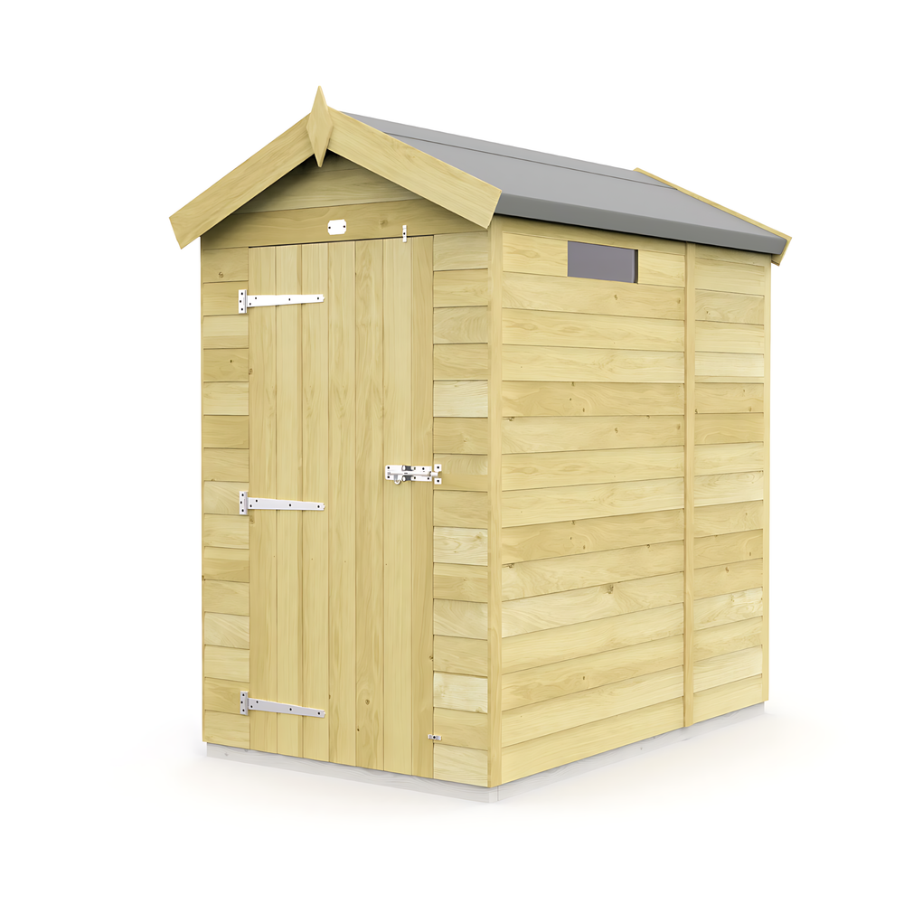 4ft Apex Security Shed