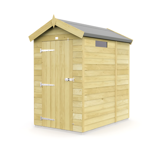 4ft Apex Security Shed