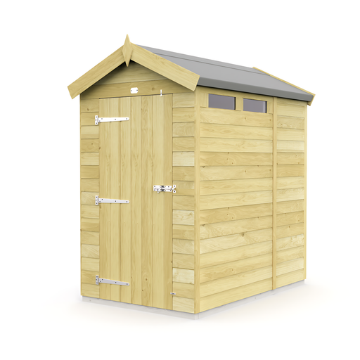 4ft Apex Security Shed