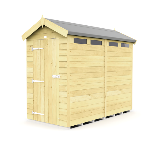4ft Apex Security Shed