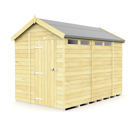 7ft Apex Security Shed