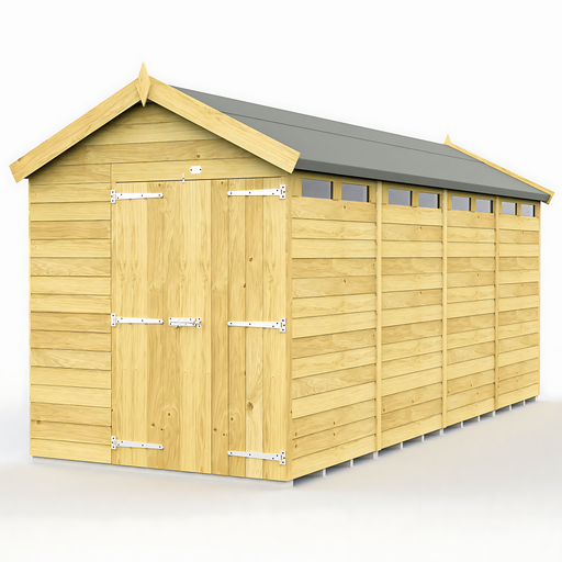 7ft Apex Security Shed
