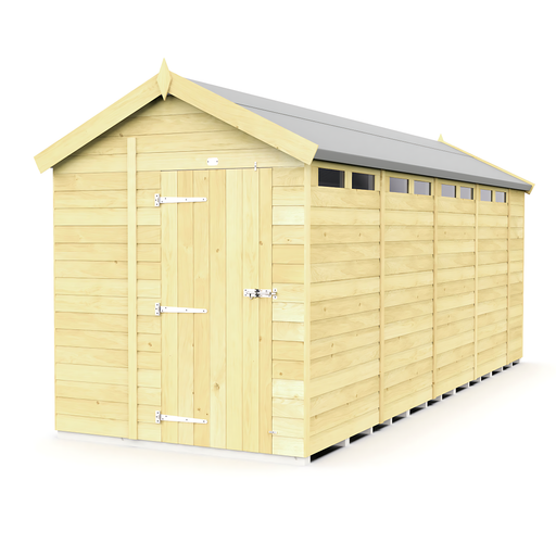 7ft Apex Security Shed