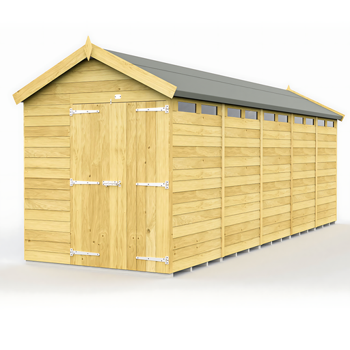 7ft Apex Security Shed