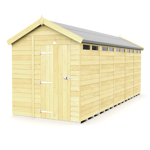 7ft Apex Security Shed