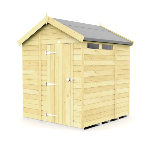 7ft Apex Security Shed