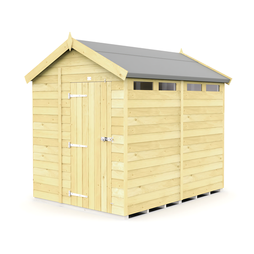7ft Apex Security Shed