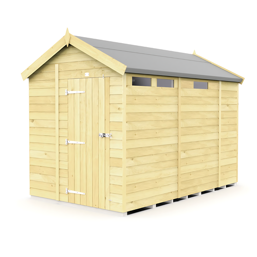 7ft Apex Security Shed