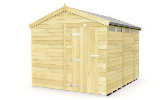 8ft Apex Security Shed