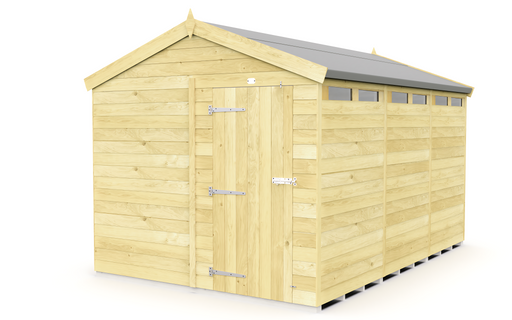 8ft Apex Security Shed