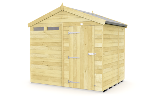 8ft Apex Security Shed