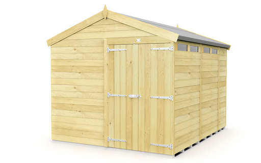 8ft Apex Security Shed