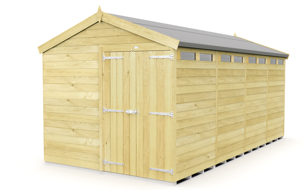 8ft Apex Security Shed