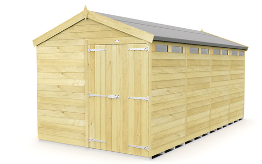 8ft Apex Security Shed
