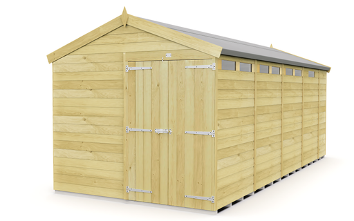 8ft Apex Security Shed