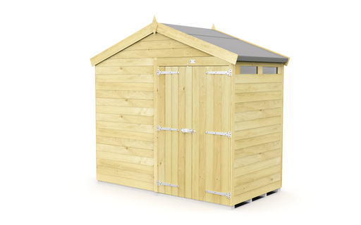 8ft Apex Security Shed