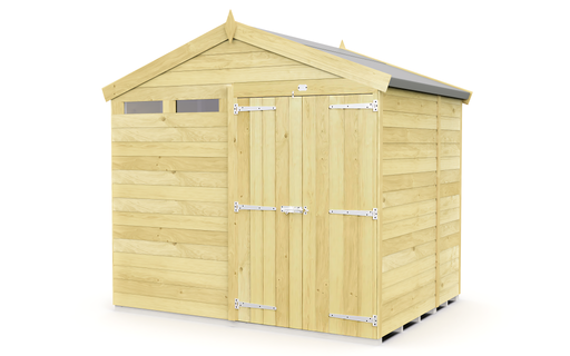 8ft Apex Security Shed