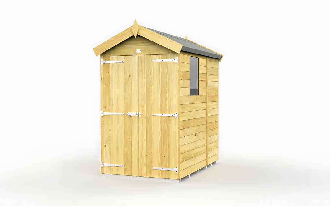 4ft x 5ft Apex Shed