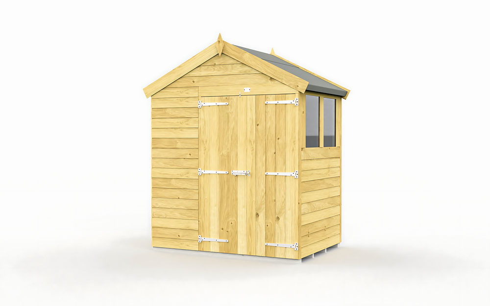 6ft x 4ft Apex Shed