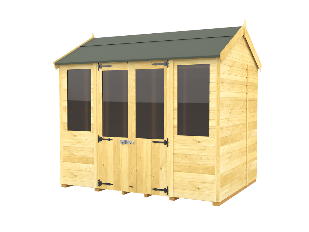8ft x 10ft Apex Summer House