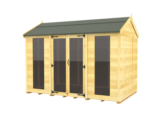 6ft x 10ft Apex Summer House (Full Height Window)