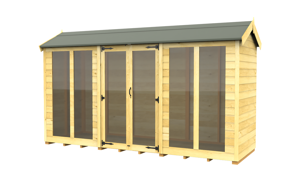 6ft Apex Summer House (Full Height Window)