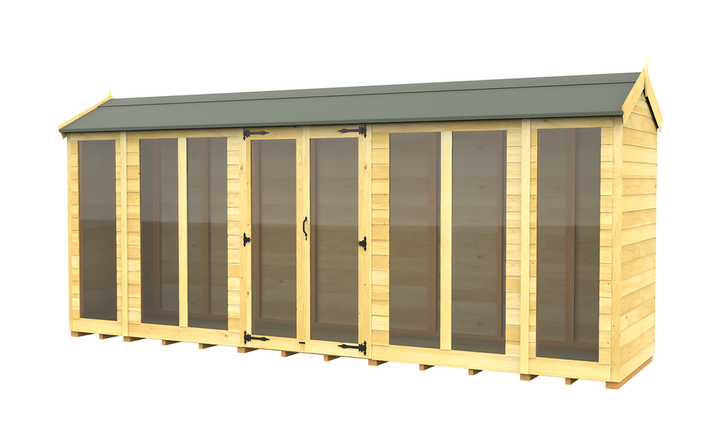 6ft Apex Summer House (Full Height Window)