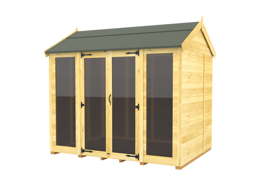 5ft x 10ft Apex Summer House (Full Height Window)