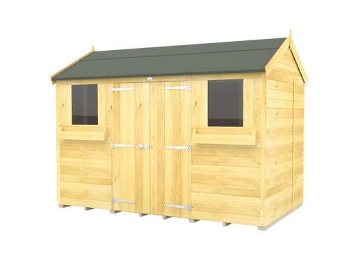 8ft x 10ft Apex Summer Shed