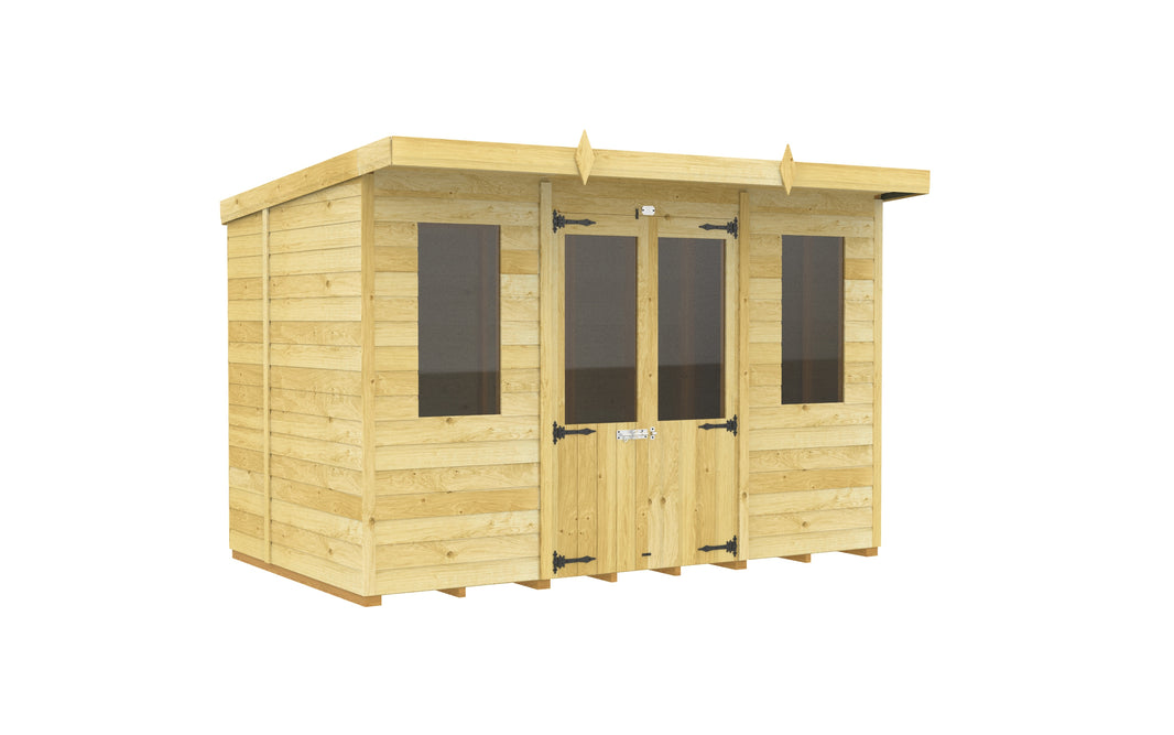 8ft x 10ft Pent Summer House
