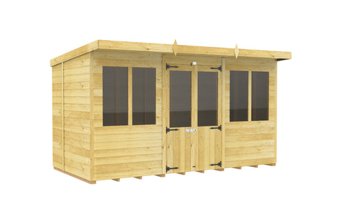 5ft x 12ft Pent Summer House