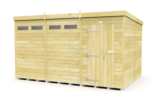 8ft Pent Security Shed
