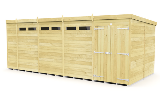 8ft Pent Security Shed