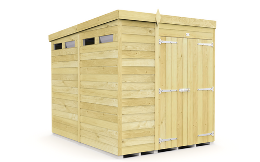 8ft Pent Security Shed