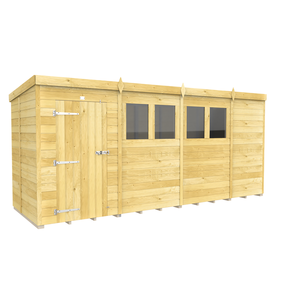 5ft Pent Shed