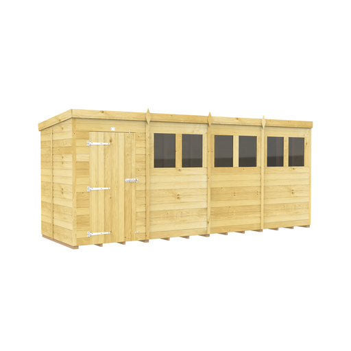 5ft Pent Shed
